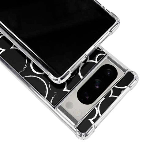 Disney Mickey Mouse Logo Pattern Google Pixel 8 Pro Clear Case